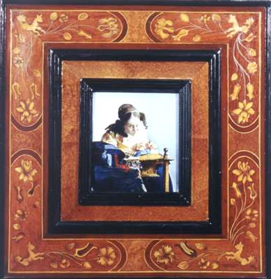 Vermeer de Delf : La tisseuse 