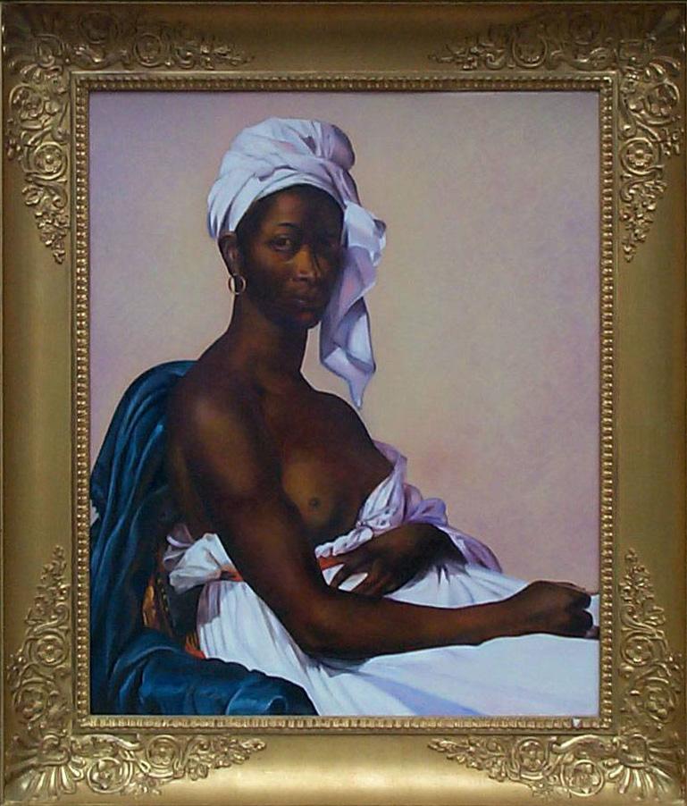 Guillemine Benoist : Portrait d'une negresse